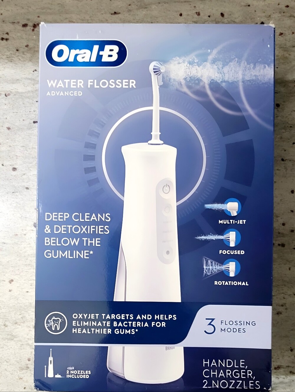 Oral‑B White Water Flosser - Advanced Oral Care